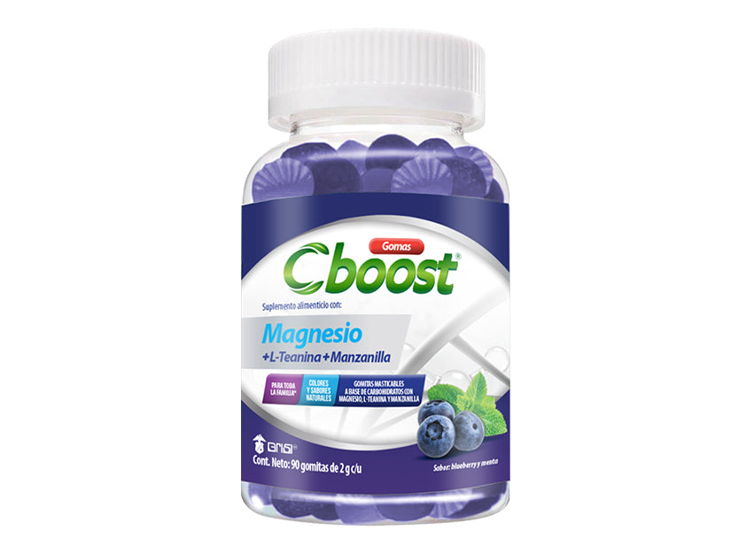 CBoost Gomitas Magnesio + Lteanina + Manzanilla GRISI CBoost Gomitas Magnesio + Lteanina + Manzanilla GRISI