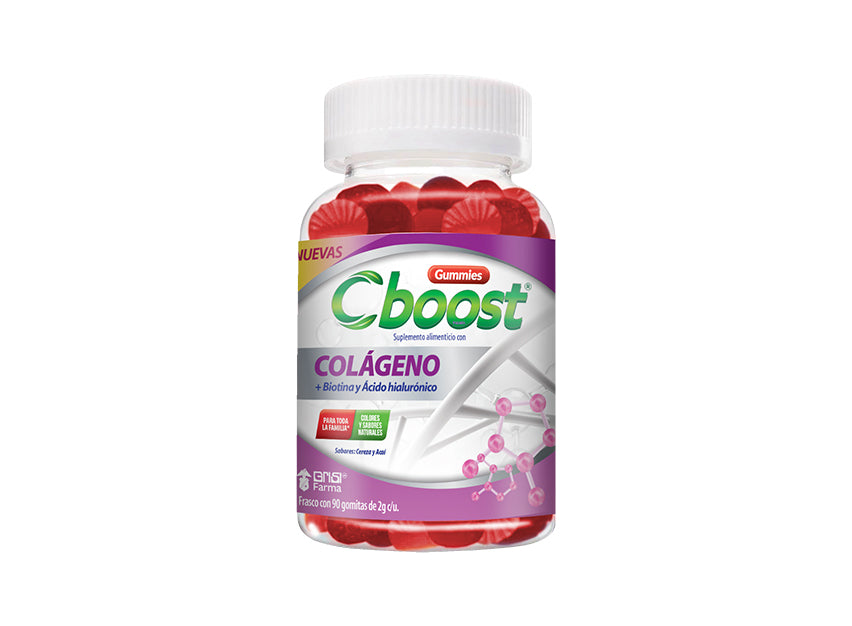 C-Boost Gomitas Colágeno+Biotina+Ácido Hialurónico