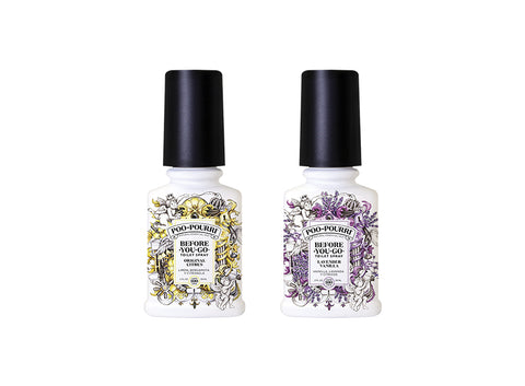 2 Poo-Pourri Lavander Vanilla | Original Citrus 59 ml