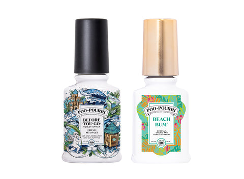 2 Poo-Pourri Fresh Sea Salt | Beach Bum 59 ml
