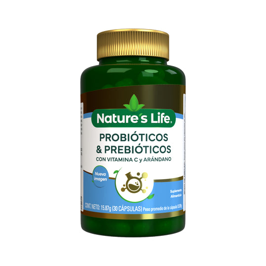 GRISI Nature's Life Probióticos & Prebióticos