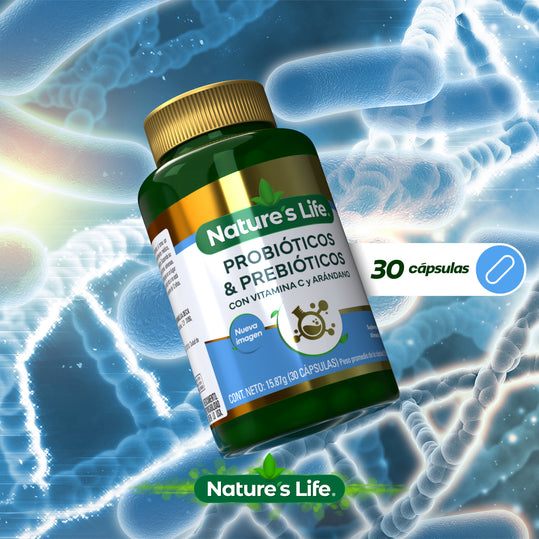 GRISI Nature's Life Probióticos & Prebióticos