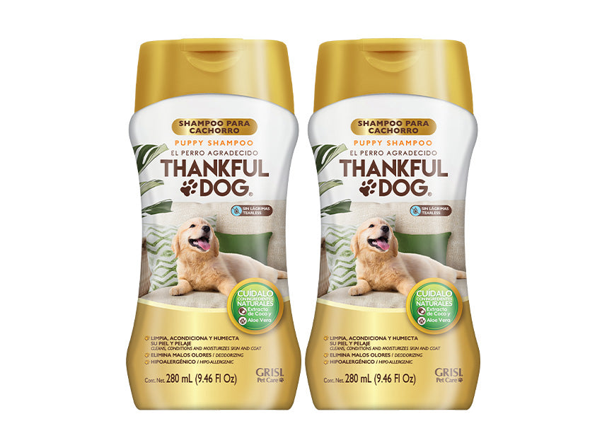 Pack Shampoo para cachorro Thankful Dog