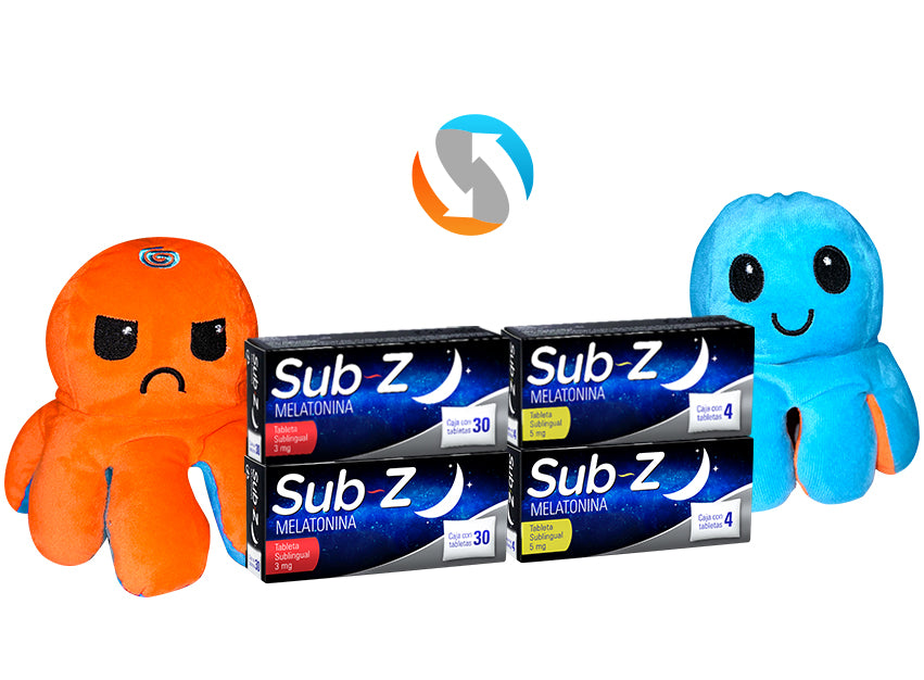 2 Pack Sub-Z 3mg 30tab + 2 Pack Sub-Z 5mg 4tab