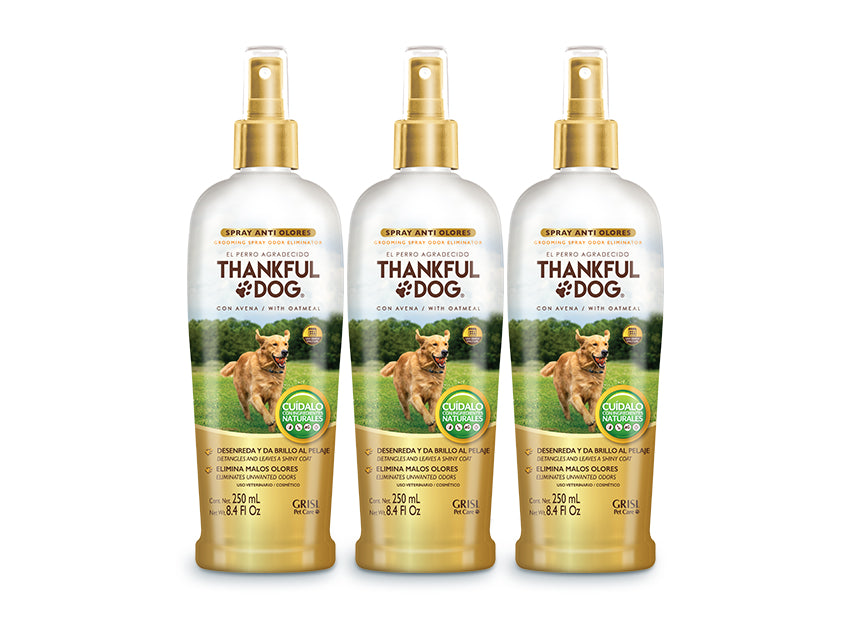 3 Pack Spray Deodorizante Thankful Dog GRISI