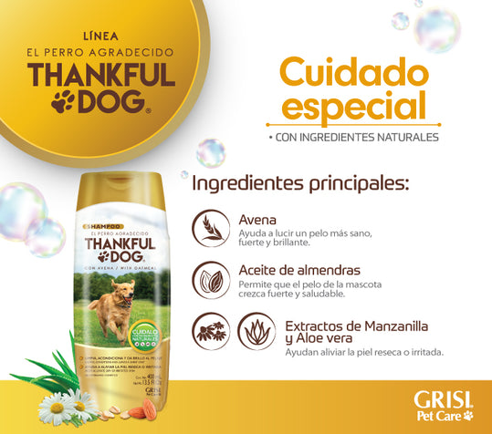 GRISI Kit Thankful Dog, Shampoo + Jabón + Spray Deodorizante