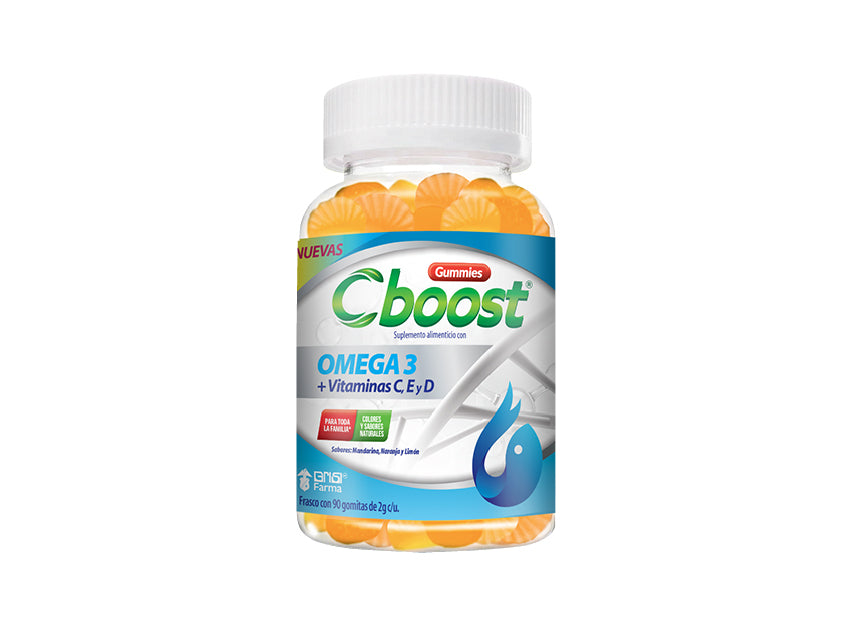 C-Boost Gomitas Omega 3+Vitaminas C, E y D
