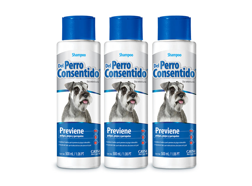 3 Pack Shampoo Del Perro Consentido
