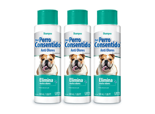 GRISI 3 Pack Shampoo Antiolores Del Perro Consentido